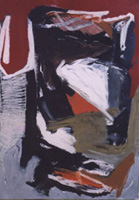  39  x  27"  oil on paper  #12