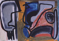  27  x  39"  oil on paper  #17