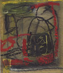  7  x  6"   oil on paper  #239