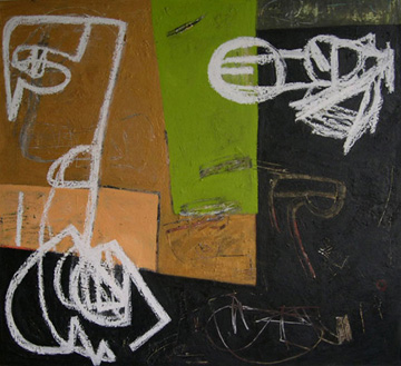 66 x 72" - oil on canvas.  #242
