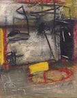  9 1/2  x  7 1/2"   oil on paper  #267