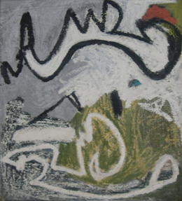  gnawa series 43 x 39" - oil on canvas.  #2
