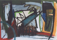  27  x  39"  oil on paper  #34
