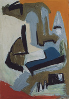  39  x  27"  oil on paper  #46