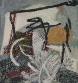  gnawa series 43 x 39" - oil on canvas.  #7
