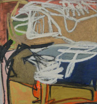  43  x  39"  oil on canvas.  #8