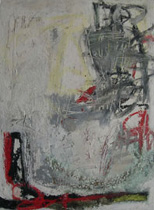  30 x  22"  oil on paper  #90 
